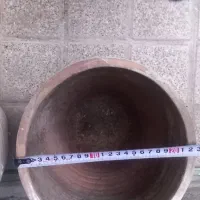 گلدون سفالی سالم