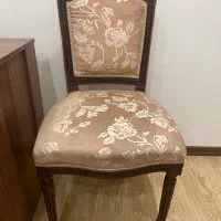 دو عدد صندلی نهارخوری چوبی