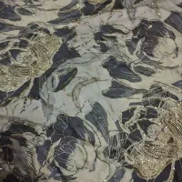 پارچه ساتن نگینی درجه یک ۱ متر