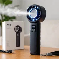 پنکه دستی شارژی X05 خنک‌کننده یخی قابل‌حمل