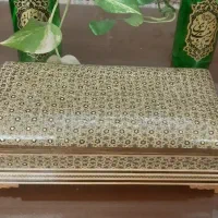 جا کارد و چنگالی خاتم‌کاری