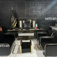 مبلمان اداری سبز یشمی