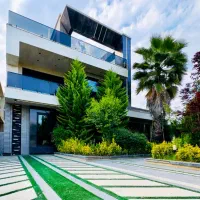 کاخ ویلاتریبلکس جنگلی مبله/هوشمند/استخر/روف/سندتک