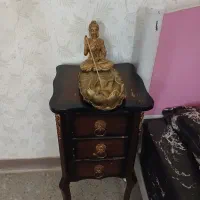 میز تلفن سه کشو سالم