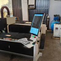 دستگاه لیزر جهت برش فلزات درحال حاضر موجوده