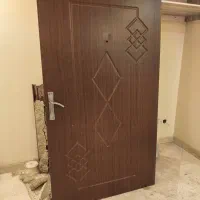 درب ورودی منزل چوبی