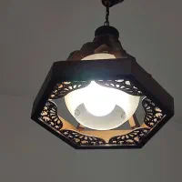 لوستر|لوستر و چراغ آویز|زنجان, |دیوار