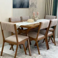 میز غذا خوری ۶نفره چوب راش