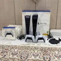 Ps5  دیسک خور دو دسته ریجن اروپا