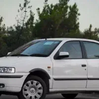 سمند سفید ۹۷ بی رنگ بدون تصادف کاملا سالم