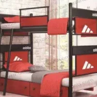 تخت خواب دو طبقه فلزی