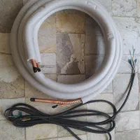 لوله مسی کولر گازی همراه کابل