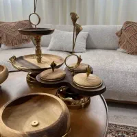 سرویس پذیرایی چوبی و فلزی