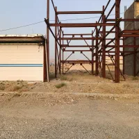 زمین اسکلت دو طبقه تجاری مسکونی