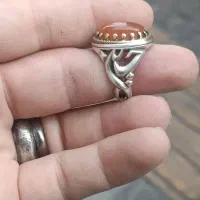 انگشتر نقره عقیق یمنی