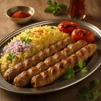 کباب کوبیده اقتصادی مرغ گوشت مجالس نذری پلو مرغ