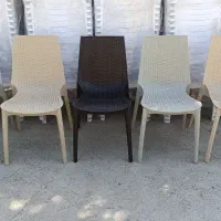 صندلی پلاستیکی بدون دسته حصیری کد 800