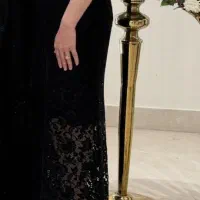 لباس مجلسی دانتل مخمل
