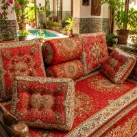 از تولید به مصرف کارگاه تولیدی شاه نشین ترمه