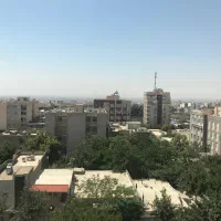 نگین ۹۰ متری فول ویو ابدی سالن پرده خور شهرک هما
