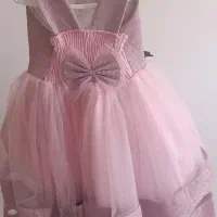 کفش تور و لباس دخترانه توری صورتی