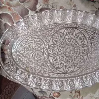 سینی شیرینی خوری نقره