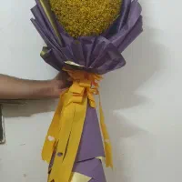 دست گل قلب خیلی شیک و بلند