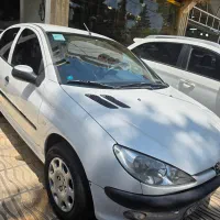 پژو 206 sd مدل 94 بدون رنگ درحد