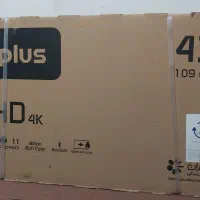 2عدد تلویزیون 43جی پلاس 4K