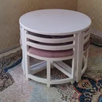 میزصندلی ناهارخوری کم جا