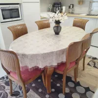 میز ناهارخوری چوبی ۶نفره