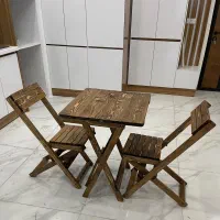 فروش و تولیدکننده ی میز و صندلی تاشو چوبی