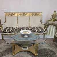 مبل استیل 9 نفره چوب