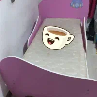 ست تخت و تشک و میز تحریر ام دی اف