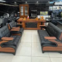 مبل هارمونی فورتیک نیم ست 4 نفره برژه استوانه ای