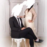 لباس مجلسی نامزدی عقد در حد نو