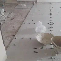 بنای کاشی وسرامیک کار چسبی ودوغابی