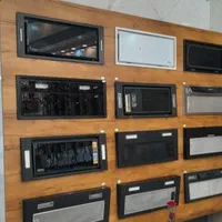 هود توکار شیشه ای سینک گاز موتور تورب نمایشگر لمسی