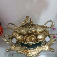 کشکول با سینی آینه ای  وزن بالا