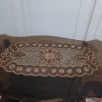 رومیزی دست دوزی شده اندازه ۸۰در ۴۰ سالم درحدنونو