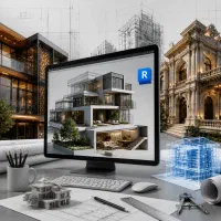 تدریس حرفه ای نرم افزارهای اتوکد و رویت