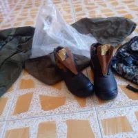 کوله پشتی سربازی وکفش ایمنی همگی نونو