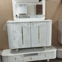 ست میز تلویزیون و آینه کنسول