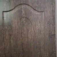 درب اتاق خواب جنس رویه سه قاب بیضی