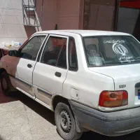 پراید سفید ۸۶ بدون رنگ
