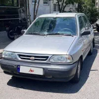 پراید نقره ای مدل ۸۶