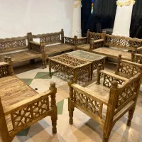 میز و صندلی سنتی سفره خونه ای