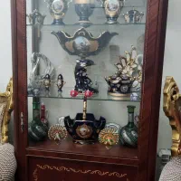 ویترین چوبی معرق