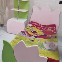 تخت سایز نوجوان وپاتختی  برند بهار نارنج