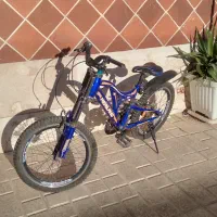 دوچرخه آبی سایز 20